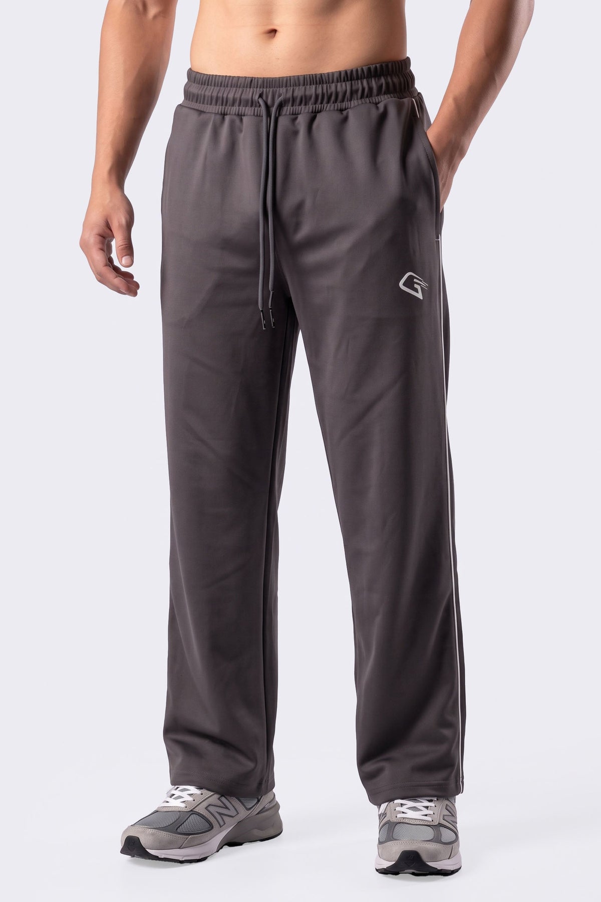 Active Line Gray Men Pants
