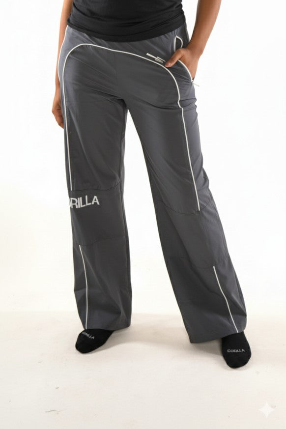 Active Line Gray Women Pants