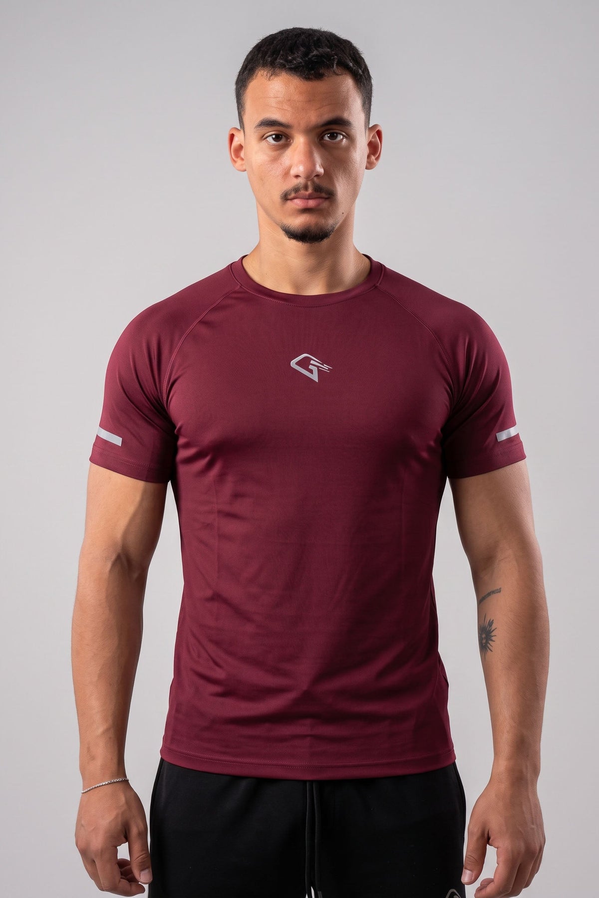 SINGLEX VAPOR ION Reflex Burgandy Tee