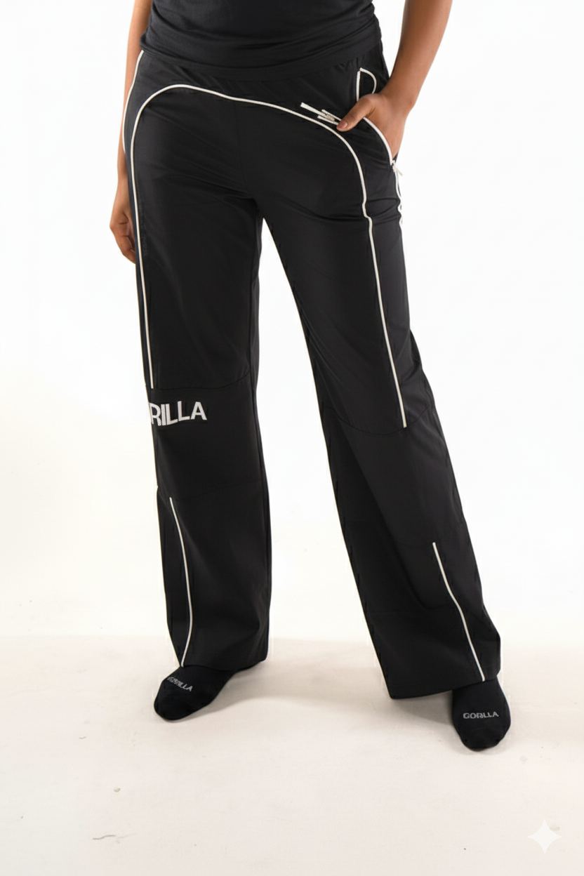 Active Line Black Women Pants