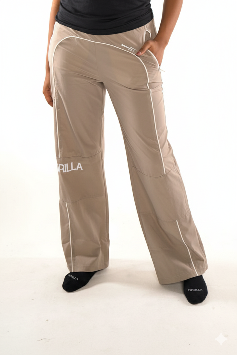 Active Line Biege Women Pants