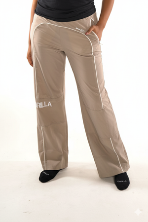Active Line Biege Women Pants