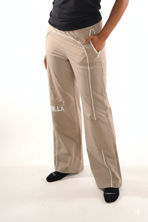 Active Line Biege Women Pants