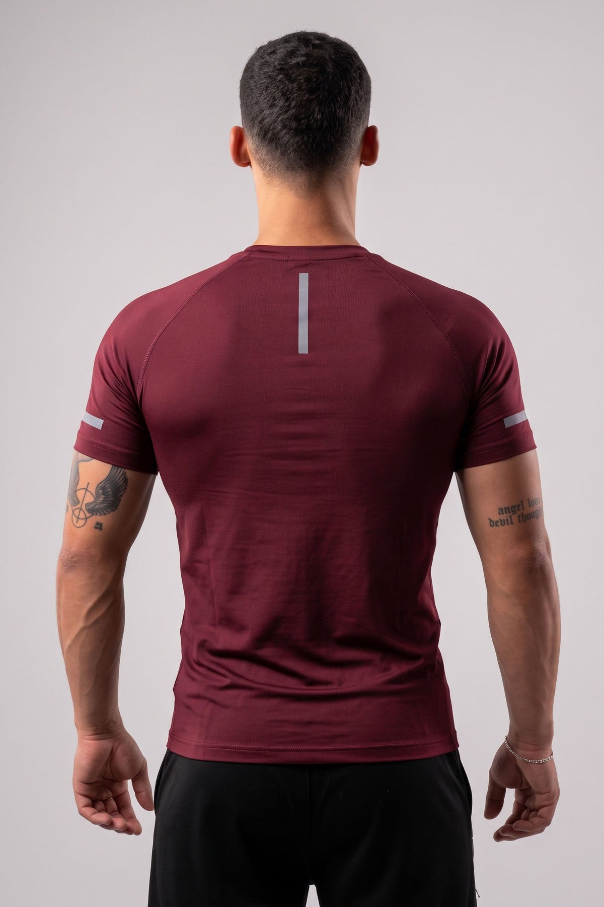 SINGLEX VAPOR ION Reflex Burgandy Tee