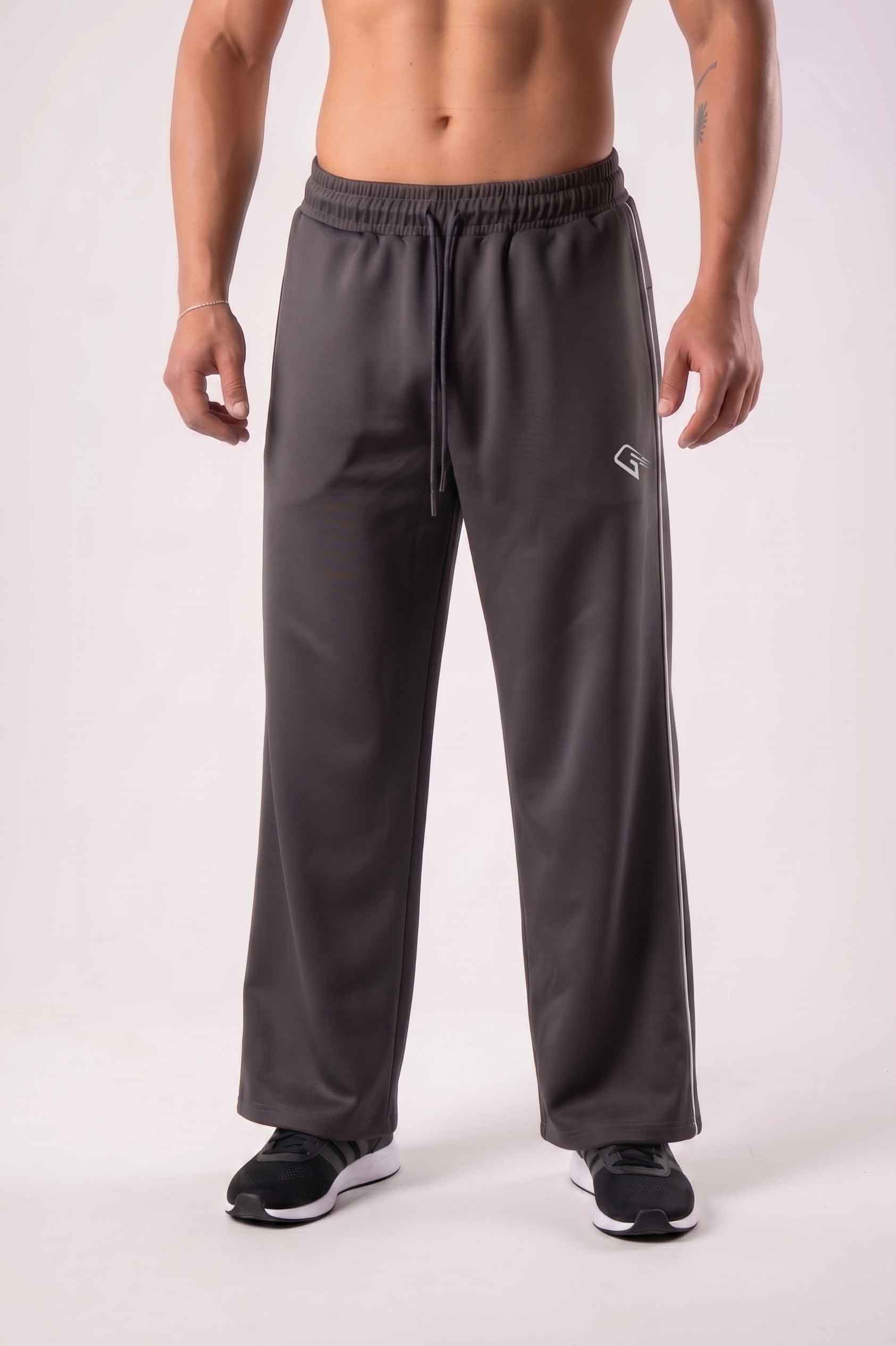 Active Line Gray Men Pants