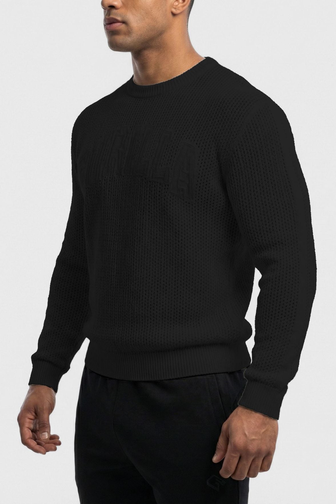 Street22 Long Sleeve Knit Black