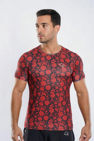 Flame Grid T-shirt