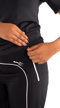 Active Line Black Women Pants