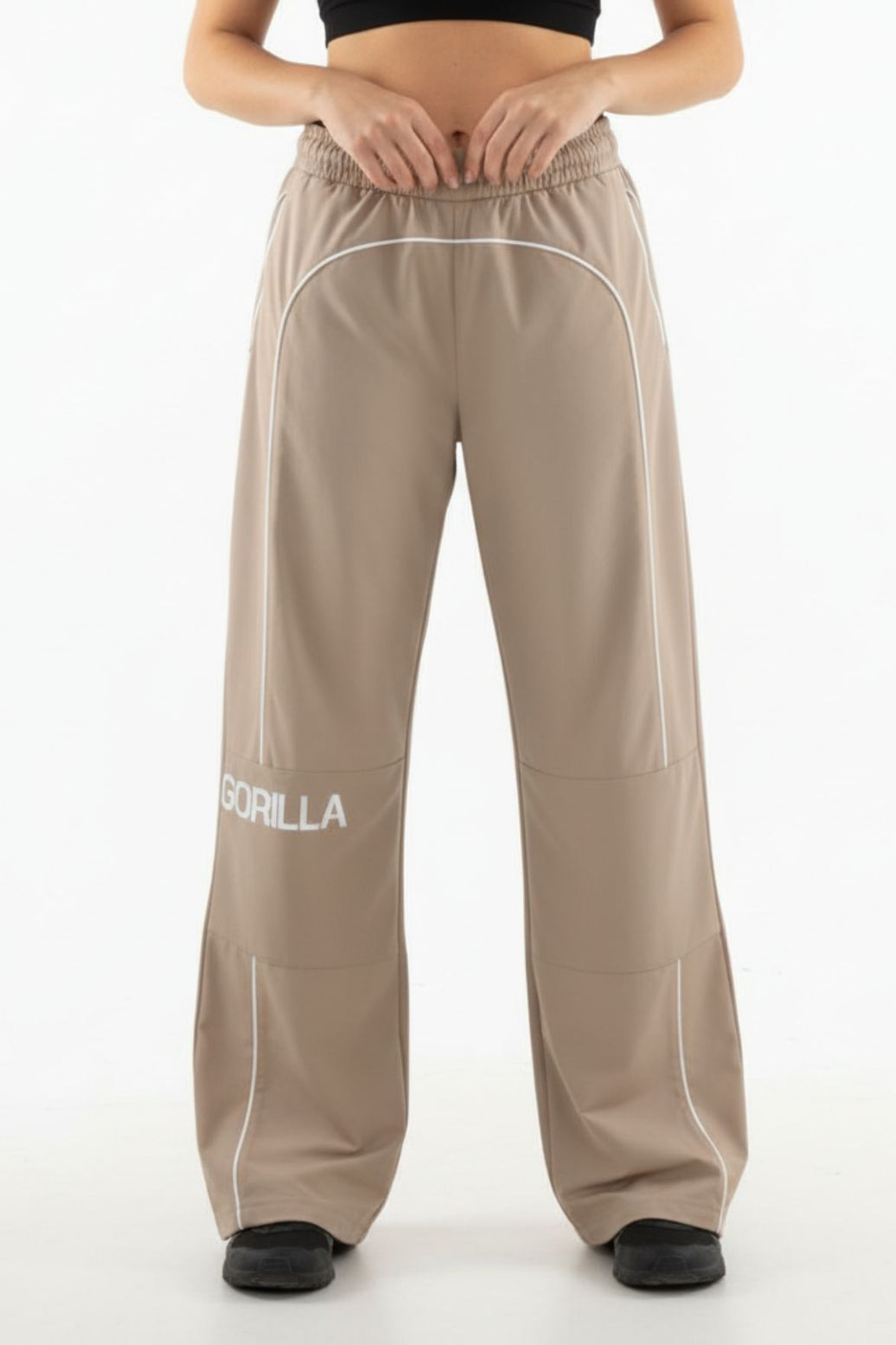 Active Line Biege Women Pants