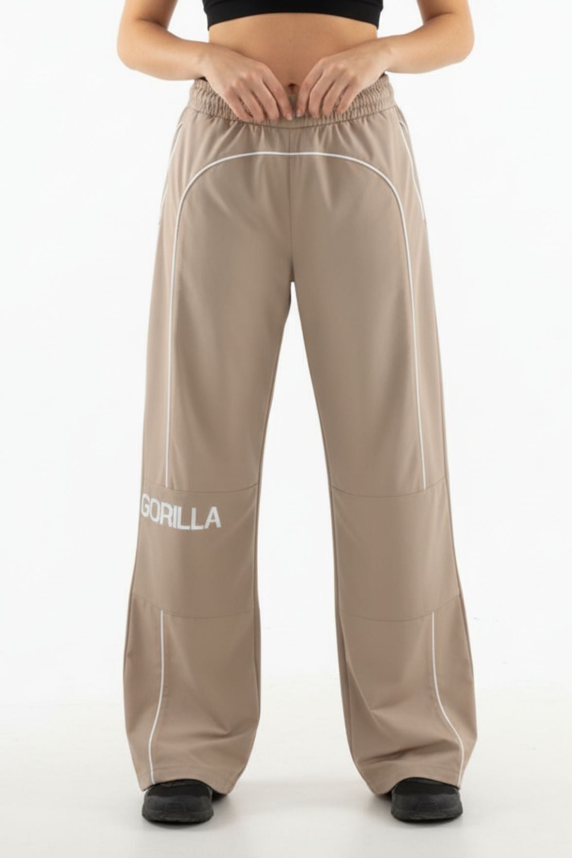 Active Line Biege Women Pants