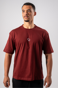 COTTEX Core Burgandy Tee