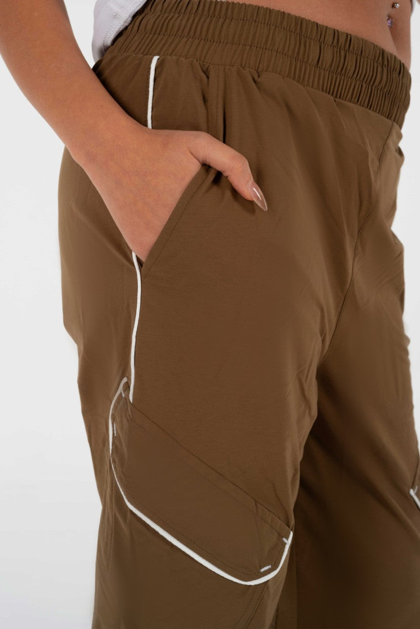 Drift Camel Wide Pants