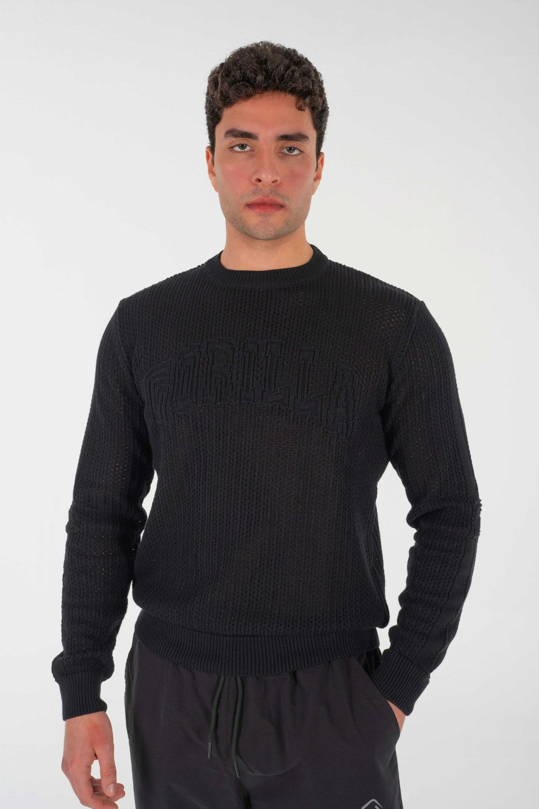 Street22 Long Sleeve Knit Black