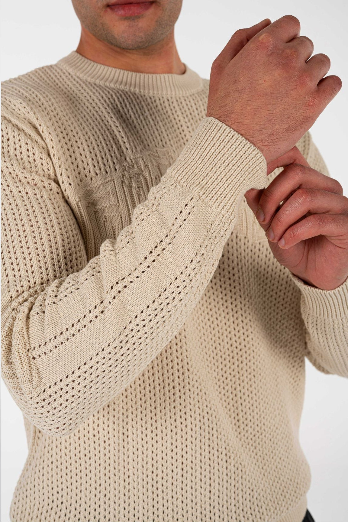 Street22 Long sleeves Knit Beige