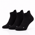 Gorilla Ankle Socks —Edge Black Socks 3-Pack