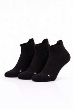 Gorilla Ankle Socks —Edge Black Socks 3-Pack