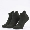 Gorilla Ankle Socks —Stone Gray Socks 3-Pack