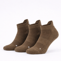 Gorilla Ankle Socks —Forest Olive Socks 3-Pack