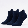 Gorilla Ankle Socks —Midnight Navy Socks 3-Pack