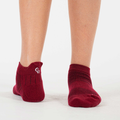 Velvet Burgundy Socks