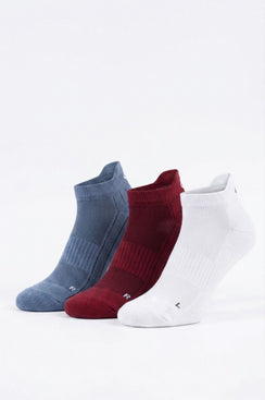 Gorilla Ankle Socks — Muted 3-Pack