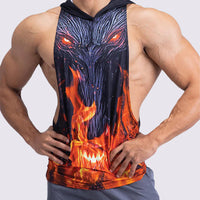 Mighty Eagle hoodie Sleeveless