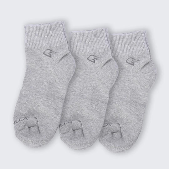 Gray Basic socks (3 Pack)