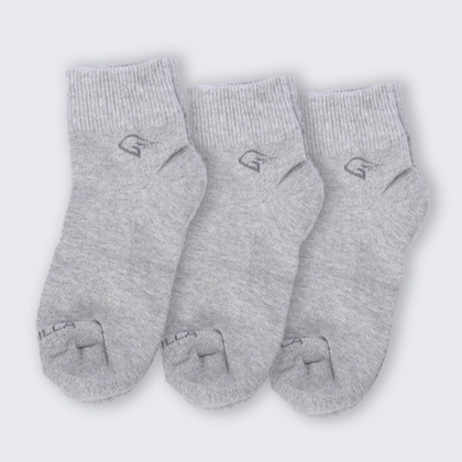 Gray Basic socks (3 Pack)
