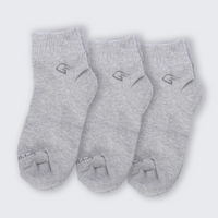 Gray Basic socks (3 Pack)
